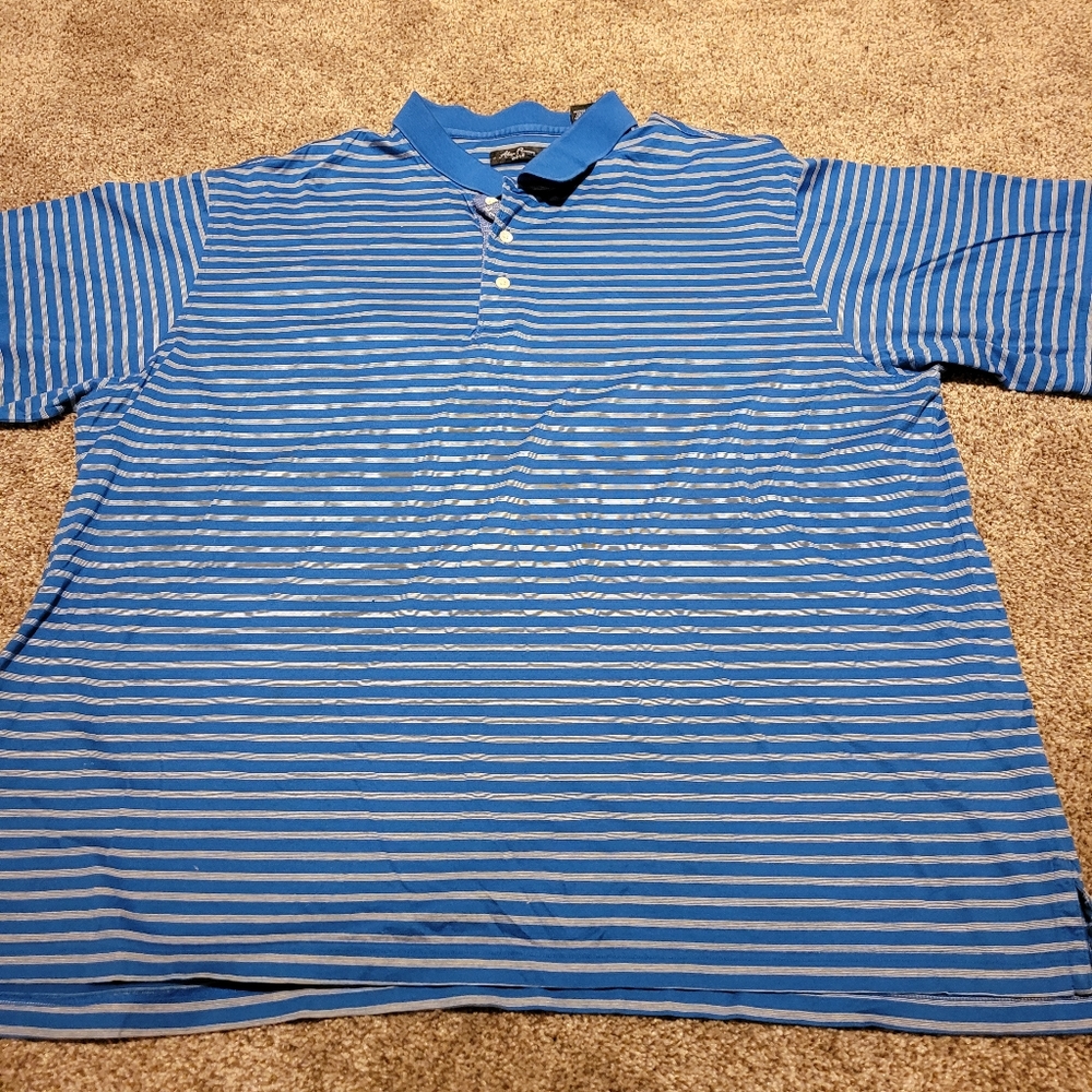 Alan flusser golf polo shirt